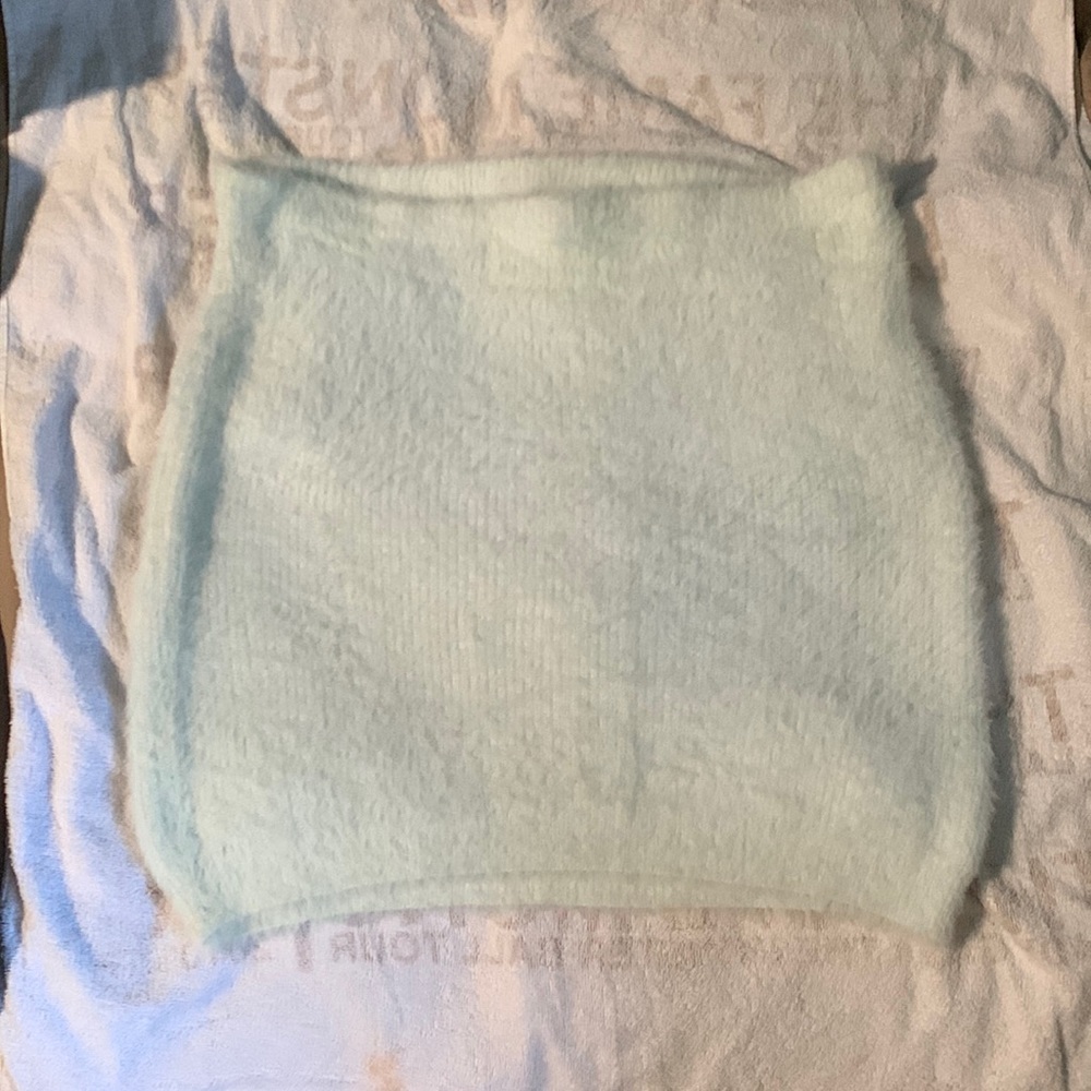 Wild Fable Fuzzy Icy Blue Skirt Size XXL